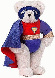 15" Super Hero Bear